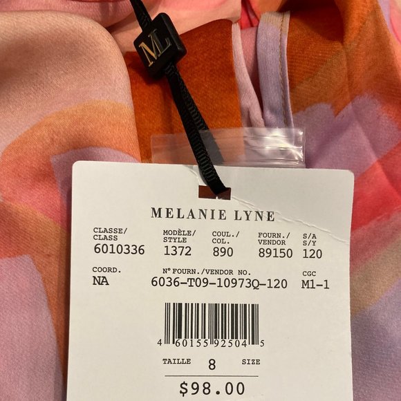 ✨Host Hot Pick✨MELANIE LYNE: Belted Sleeveless Top - red/orange - Picture 5 of 6